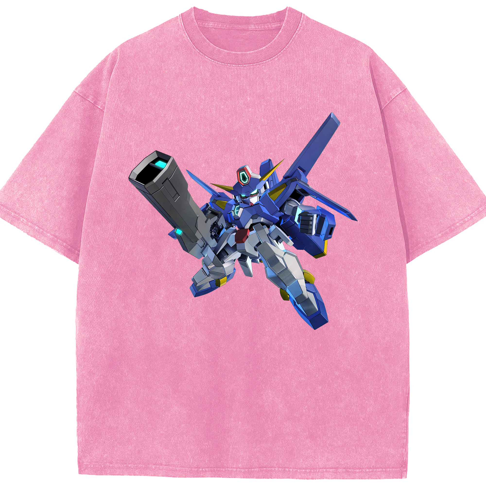 （画像用） 機動戦士ガンダム Mobile Suit Gundam 綿100% ヴィンテージ風 半袖Tシャツ（フロントプリント）